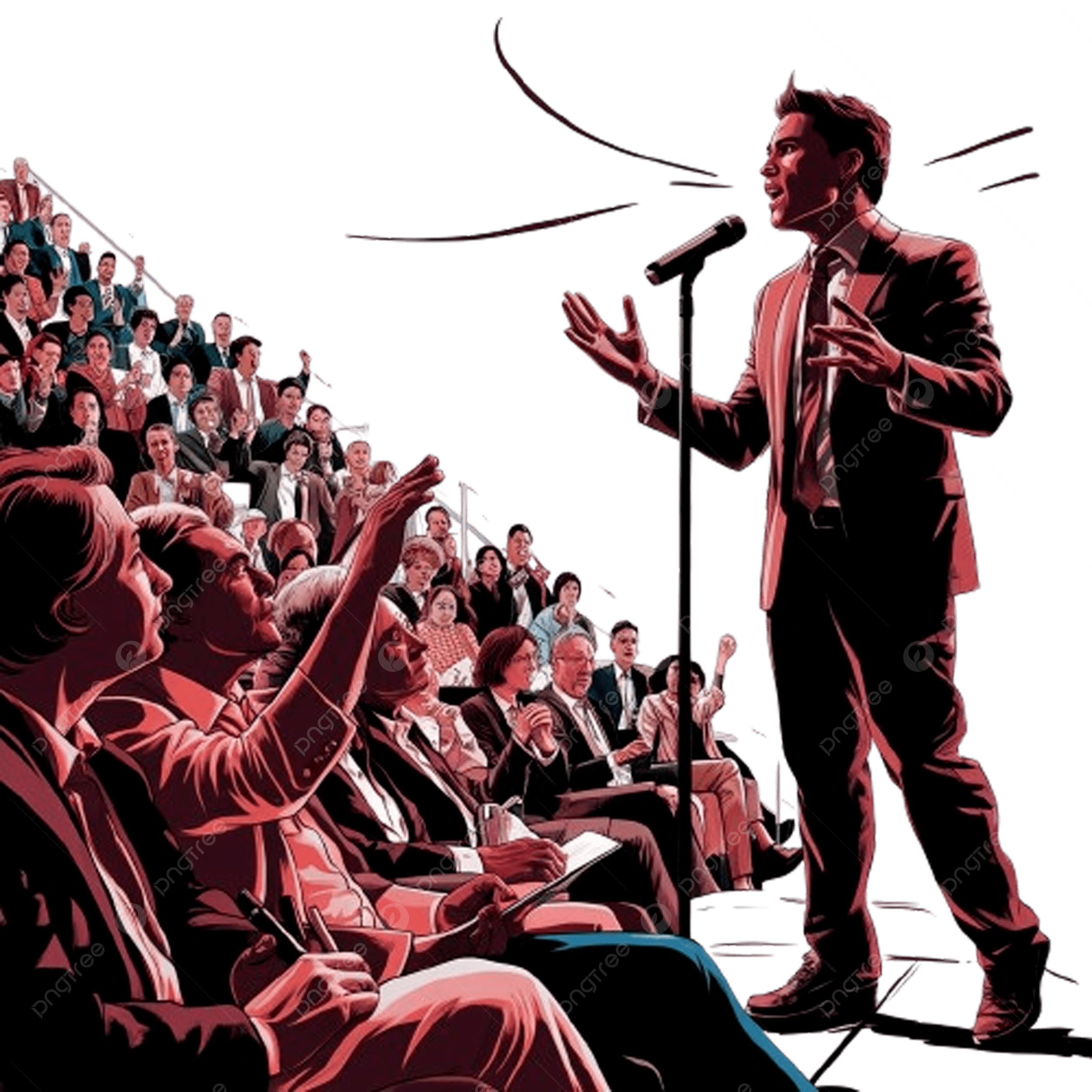 Public Speaking Illustration